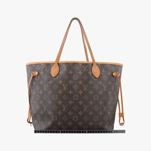 Pre-owned Louis Vuitton NEVERFULLMM Brown Monogram Canvas M40156 shoulderbag | stylenewstar