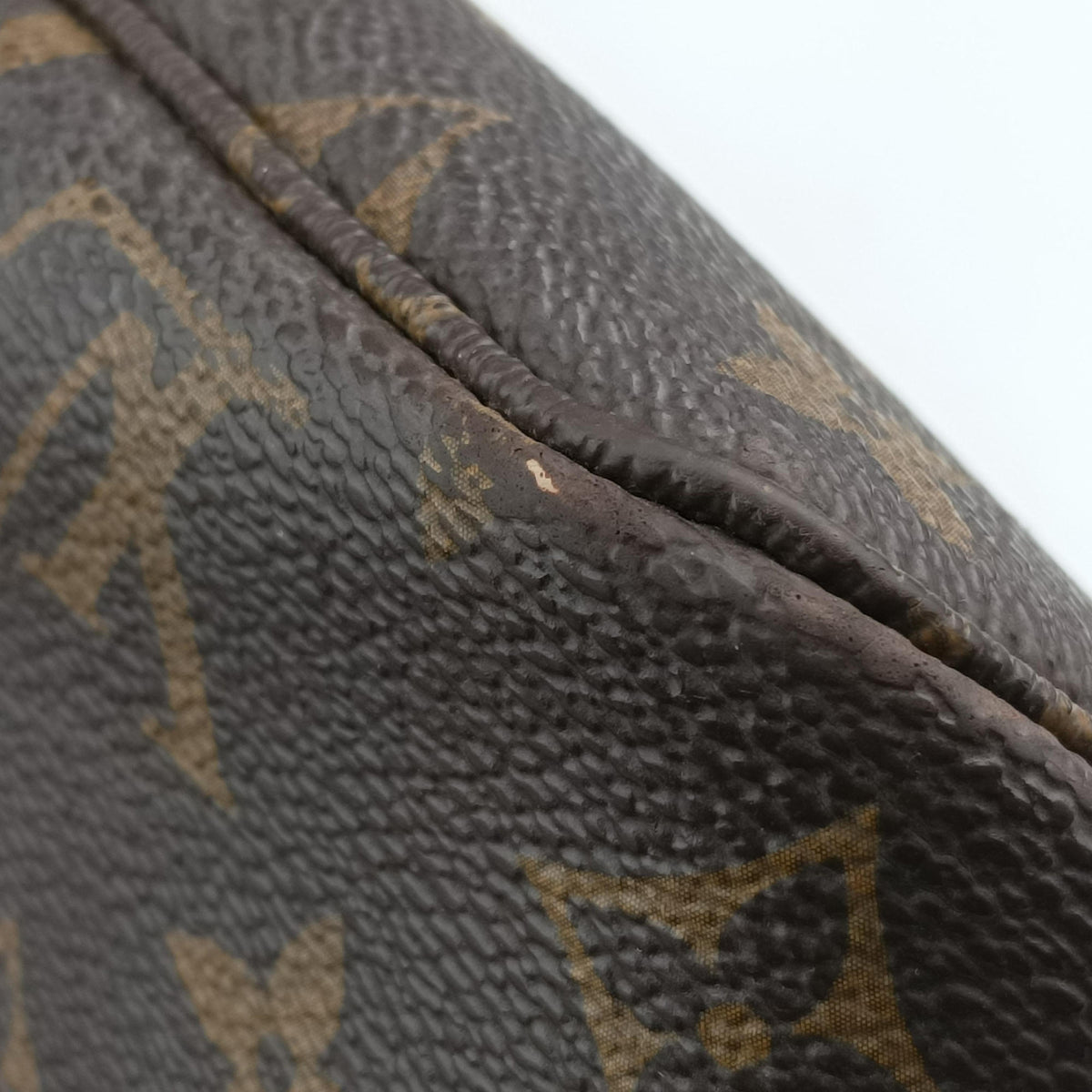 Pre-owned Louis Vuitton NEVERFULLMM Brown Monogram Canvas M40156 shoulderbag | stylenewstar