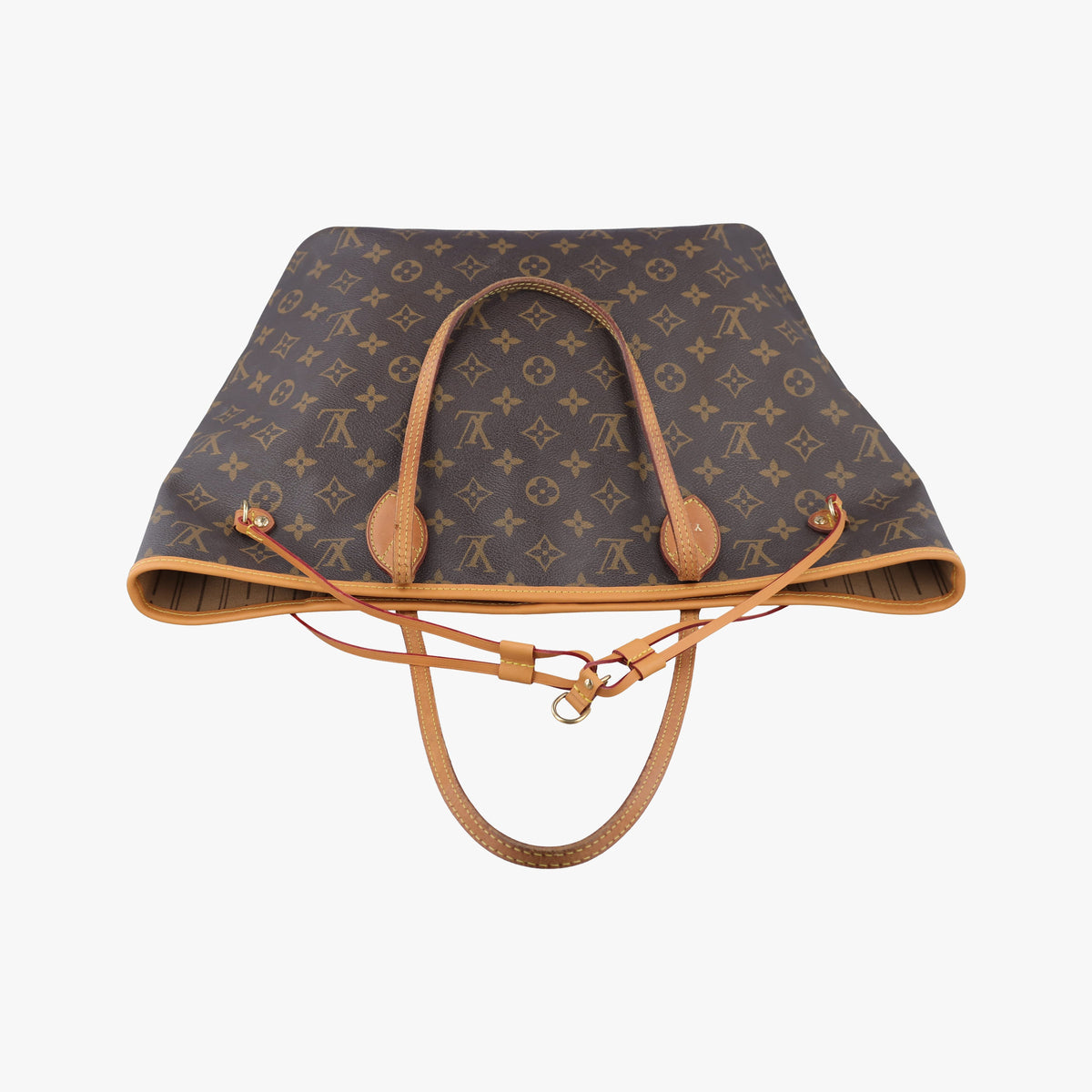 Pre-owned Louis Vuitton NEVERFULLMM Brown Monogram Canvas M40156 shoulderbag | stylenewstar