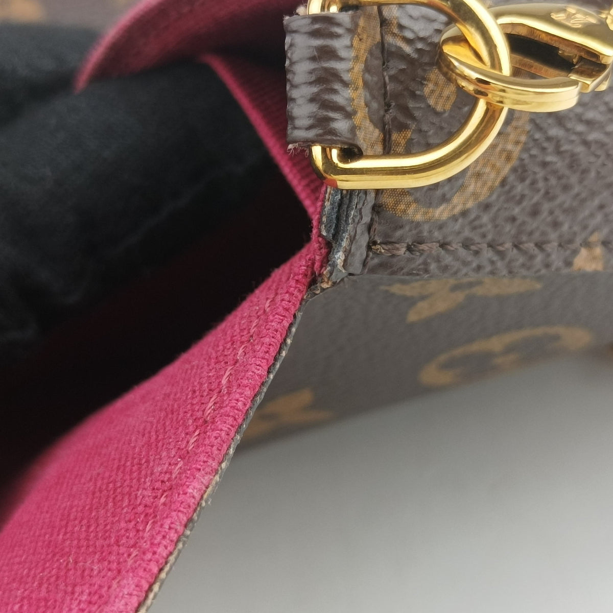 Pre-owned Louis Vuitton Pochette Felicie Brown Monogram Canvas M61276 shoulderbag | stylenewstar