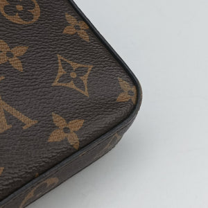 Pre-owned Louis Vuitton Pochette Felicie Brown Monogram Canvas M61276 shoulderbag | stylenewstar