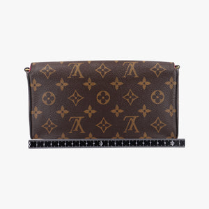 Pre-owned Louis Vuitton Pochette Felicie Brown Monogram Canvas M61276 shoulderbag | stylenewstar