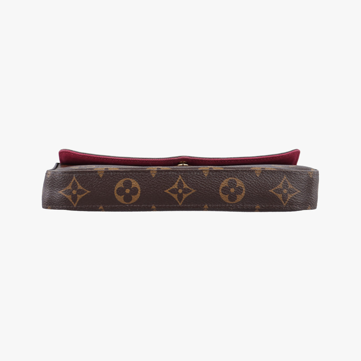 Pre-owned Louis Vuitton Pochette Felicie Brown Monogram Canvas M61276 shoulderbag | stylenewstar