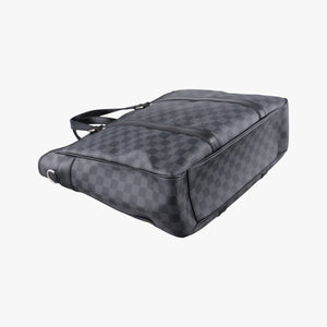 Pre-owned Louis Vuitton Tadao Noir Damier Graphite N51192 shoulderbag | stylenewstar