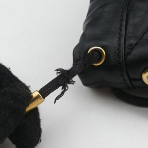 Pre-owned Gucci GG Marmont Black Leather 575163 shoulderbag | stylenewstar
