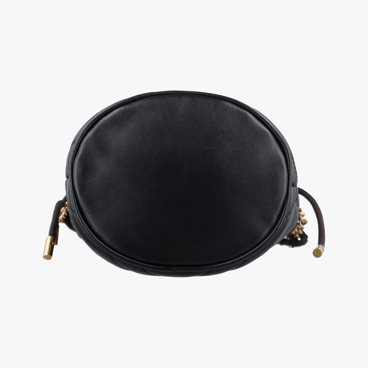 Pre-owned Gucci GG Marmont Black Leather 575163 shoulderbag | stylenewstar