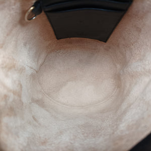 Pre-owned Gucci GG Marmont Black Leather 575163 shoulderbag | stylenewstar