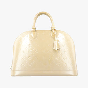 Secondhand Louis Vuitton Alma GM Broncorail Vernis M91450 handbag | stylenewstar