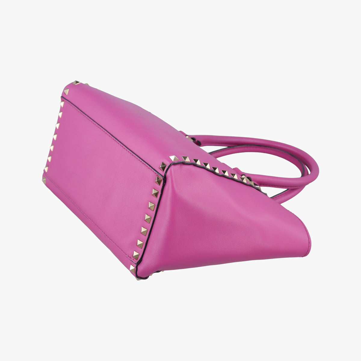 Vintage Valentino Rockstud Purple Leather  shoulderbag | stylenewstar