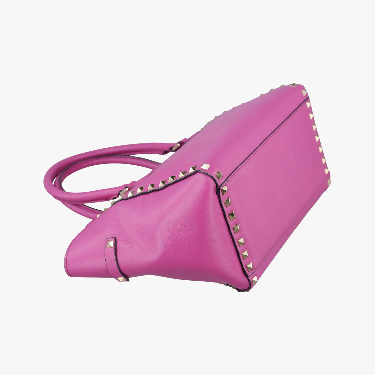 Vintage Valentino Rockstud Purple Leather  shoulderbag | stylenewstar