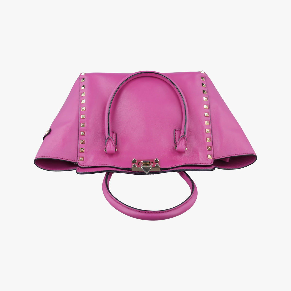 Vintage Valentino Rockstud Purple Leather  shoulderbag | stylenewstar