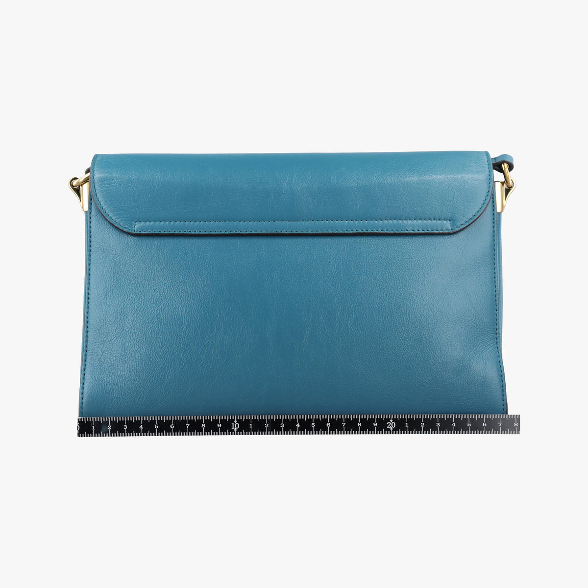 Pre-owned Gucci Thiara Envelope Animalier Blue Leather 527857 shoulderbag | stylenewstar
