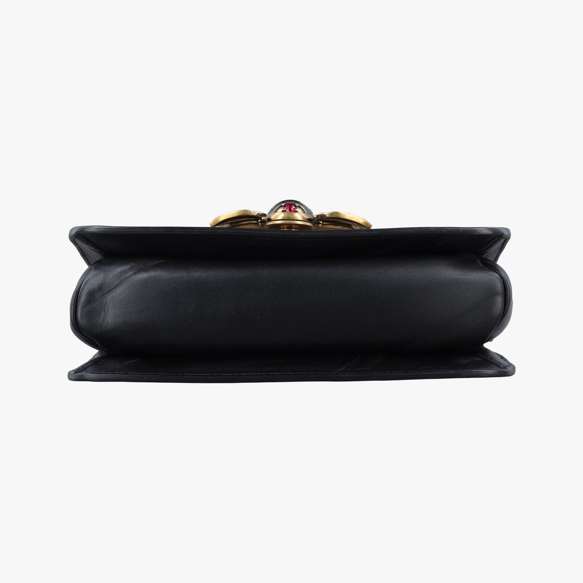 Vintage Gucci Queen Margaret Black×white Leather 476542 shoulderbag | stylenewstar