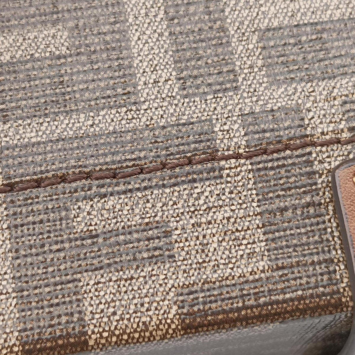 Vintage Fendi Zucca Trunk Brown PVC Coated Canvas × Leather 7VA507 shoulderbag | stylenewstar