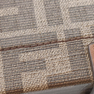 Vintage Fendi Zucca Trunk Brown PVC Coated Canvas × Leather 7VA507 shoulderbag | stylenewstar