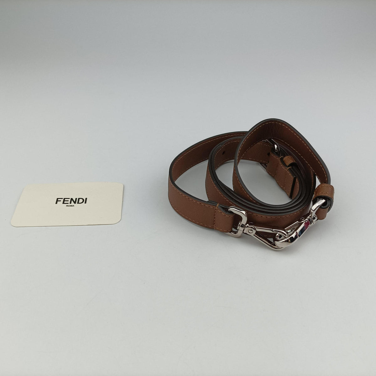 Vintage Fendi Zucca Trunk Brown PVC Coated Canvas × Leather 7VA507 shoulderbag | stylenewstar