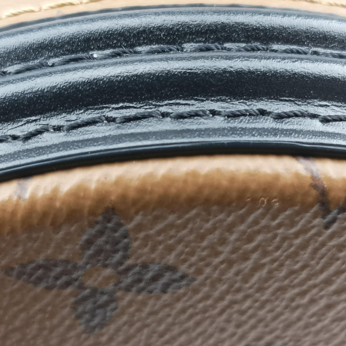 Pre-owned Louis Vuitton Cannes Brown × Black Monogram Reverse M43986 shoulderbag | stylenewstar