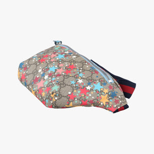 Vintage Gucci Kids Line Children's Star beige×multi PVC coated canvas 502095 bum bag/waist bag | stylenewstar