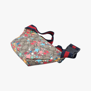 Vintage Gucci Kids Line Children's Star beige×multi PVC coated canvas 502095 bum bag/waist bag | stylenewstar