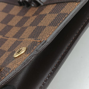 Pre-owned Louis Vuitton Portobello EBENE Damier Canvas N45271 shoulderbag | stylenewstar