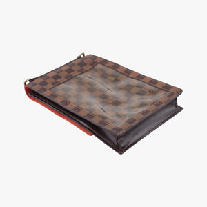 Pre-owned Louis Vuitton Portobello EBENE Damier Canvas N45271 shoulderbag | stylenewstar