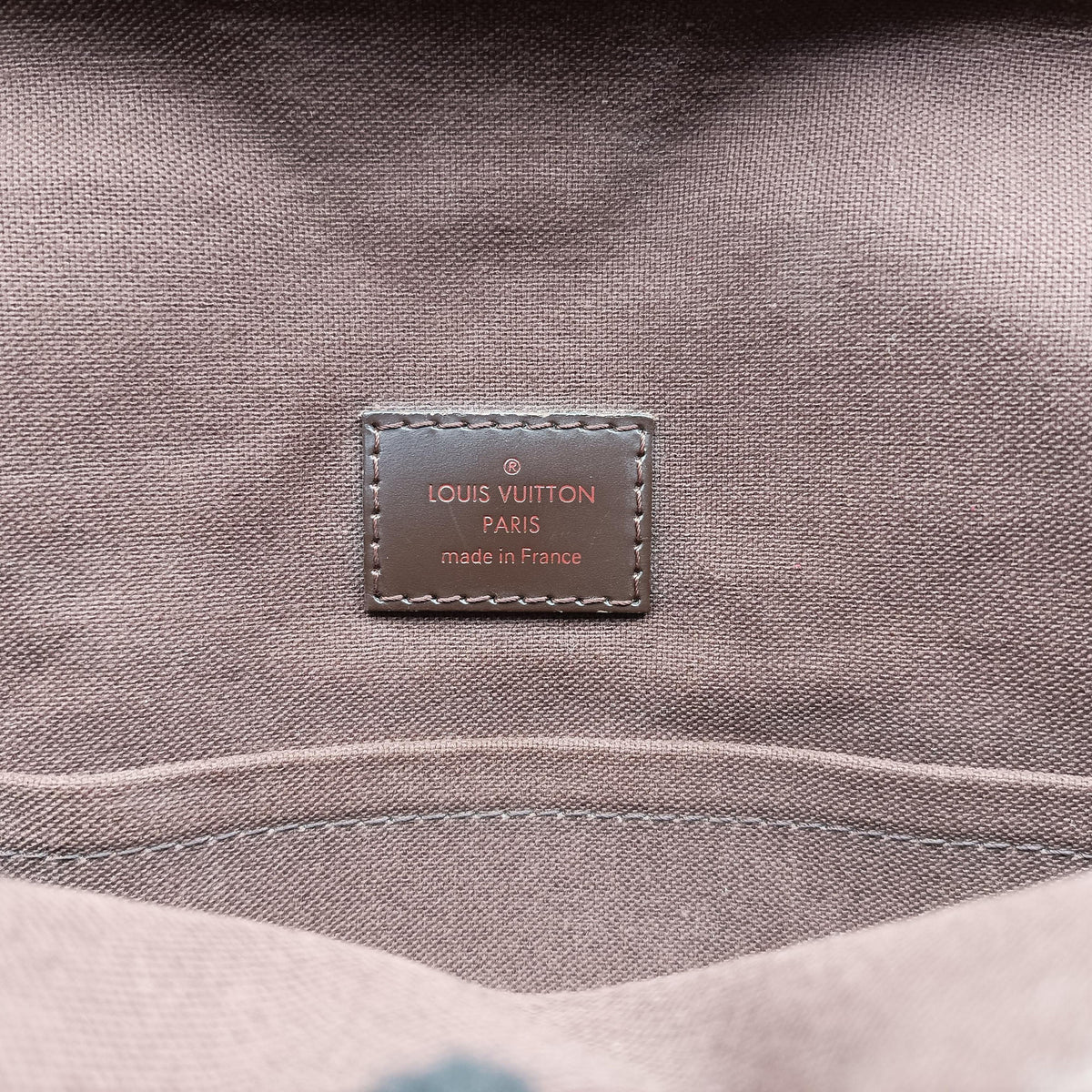 Pre-owned Louis Vuitton BROOKLYN MM EBENE Damier Canvas N51211 shoulderbag | stylenewstar