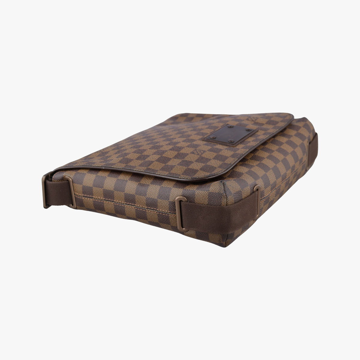 Pre-owned Louis Vuitton BROOKLYN MM EBENE Damier Canvas N51211 shoulderbag | stylenewstar