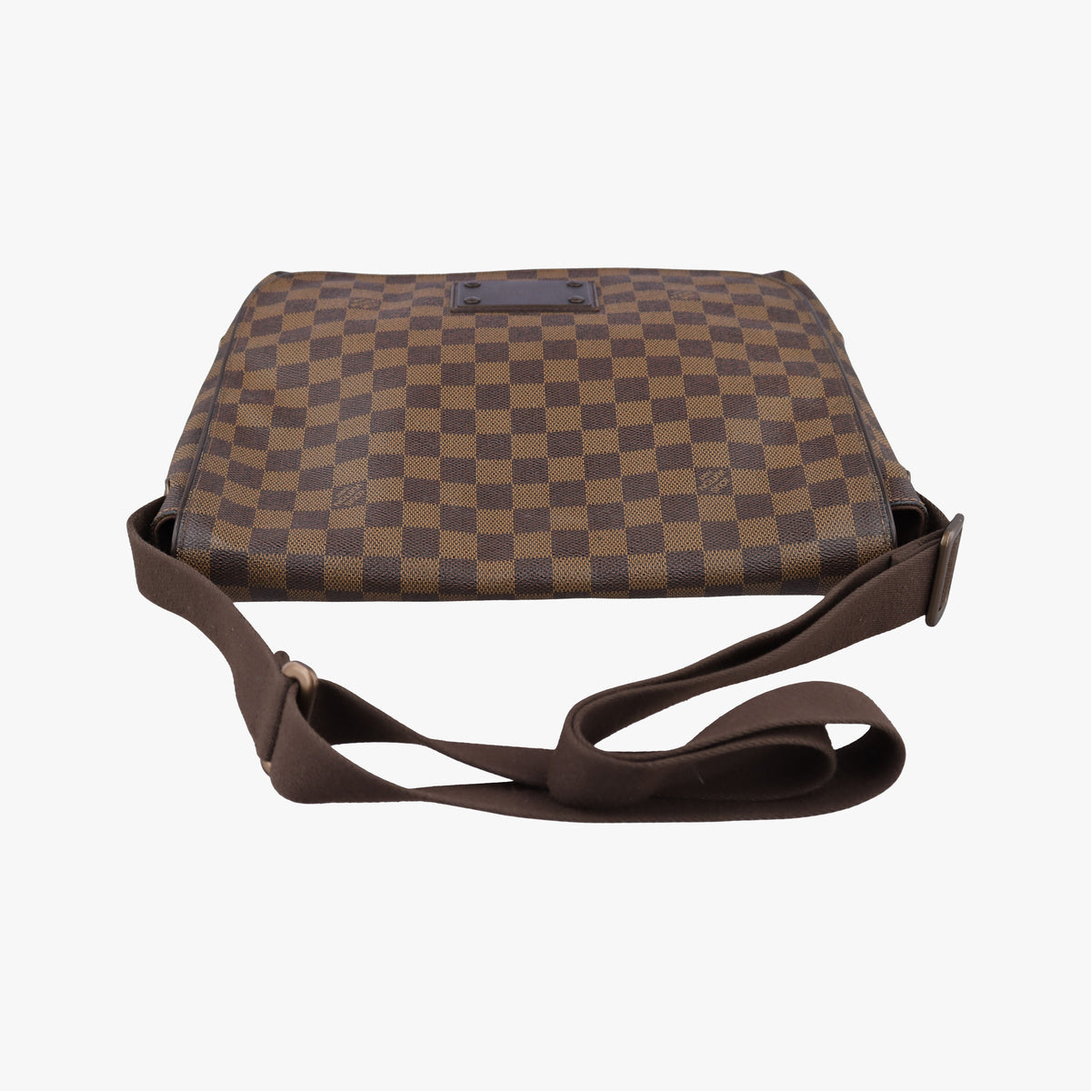 Pre-owned Louis Vuitton BROOKLYN MM EBENE Damier Canvas N51211 shoulderbag | stylenewstar