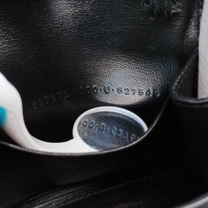 Pre-owned Balenciaga Hourglass Black Leather  shoulderbag | stylenewstar