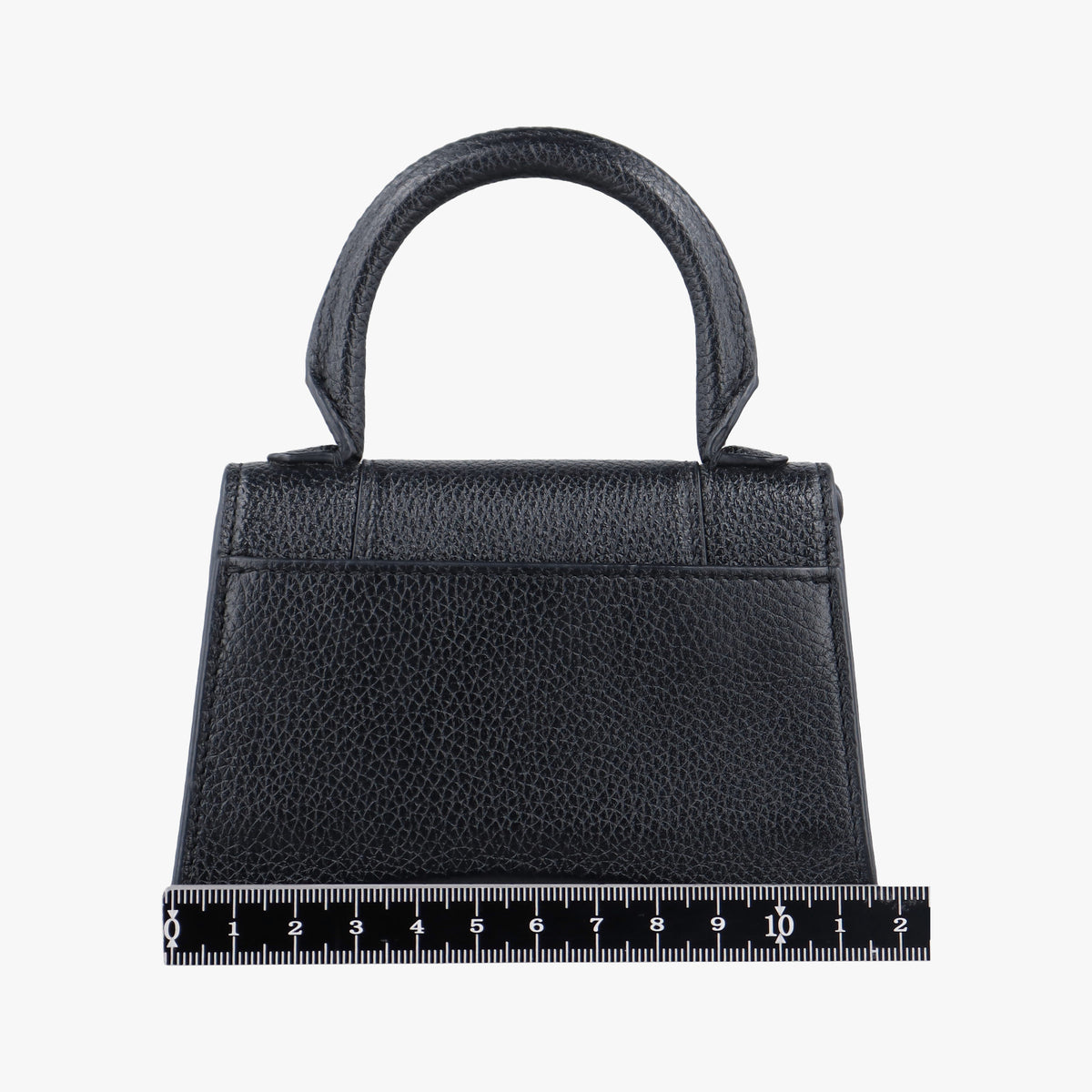 Pre-owned Balenciaga Hourglass Black Leather  shoulderbag | stylenewstar