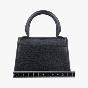 Pre-owned Balenciaga Hourglass Black Leather  shoulderbag | stylenewstar