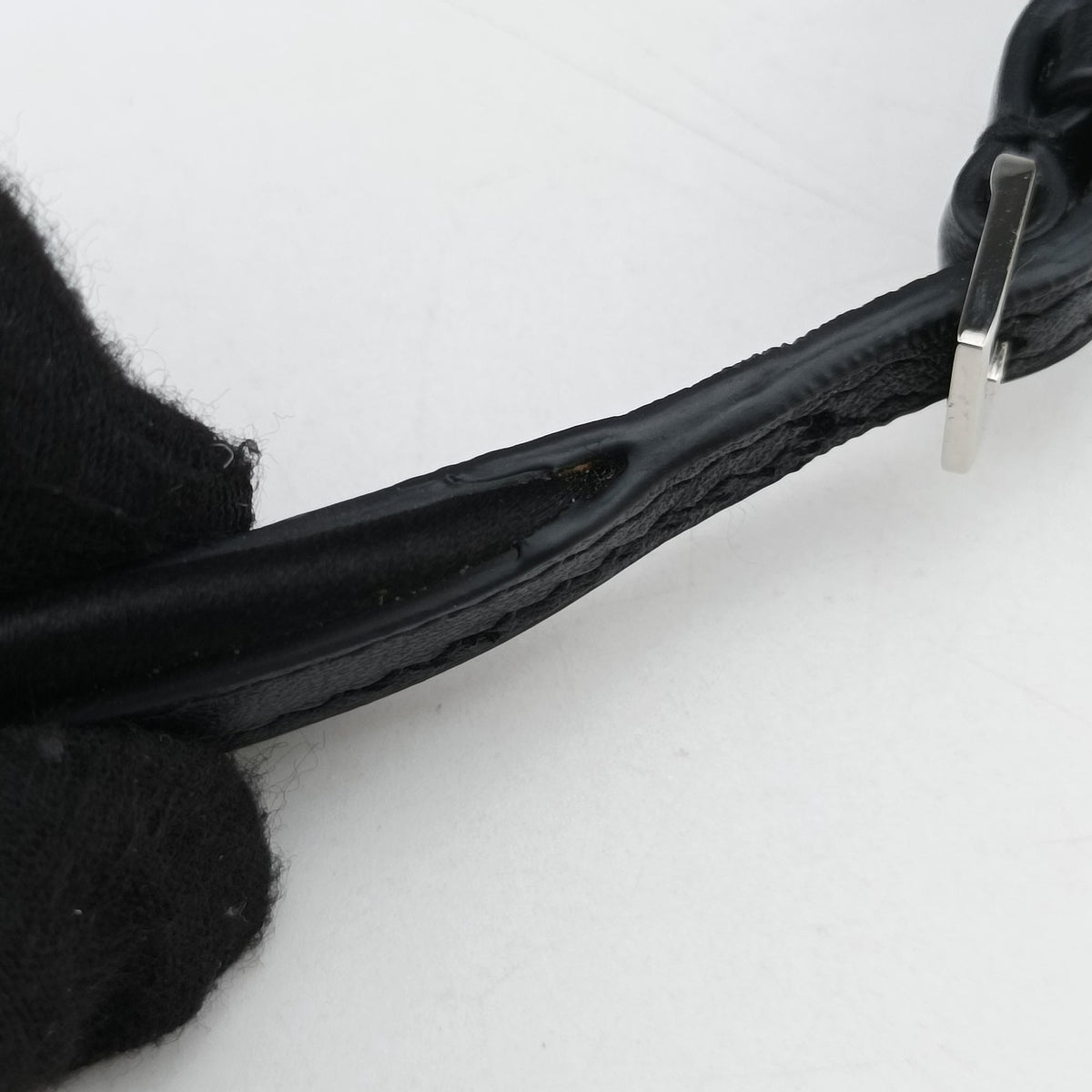 Pre-owned Gucci Horsebit Slim Black Leather 764191 shoulderbag | stylenewstar