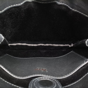 Pre-owned Gucci Horsebit Slim Black Leather 764191 shoulderbag | stylenewstar