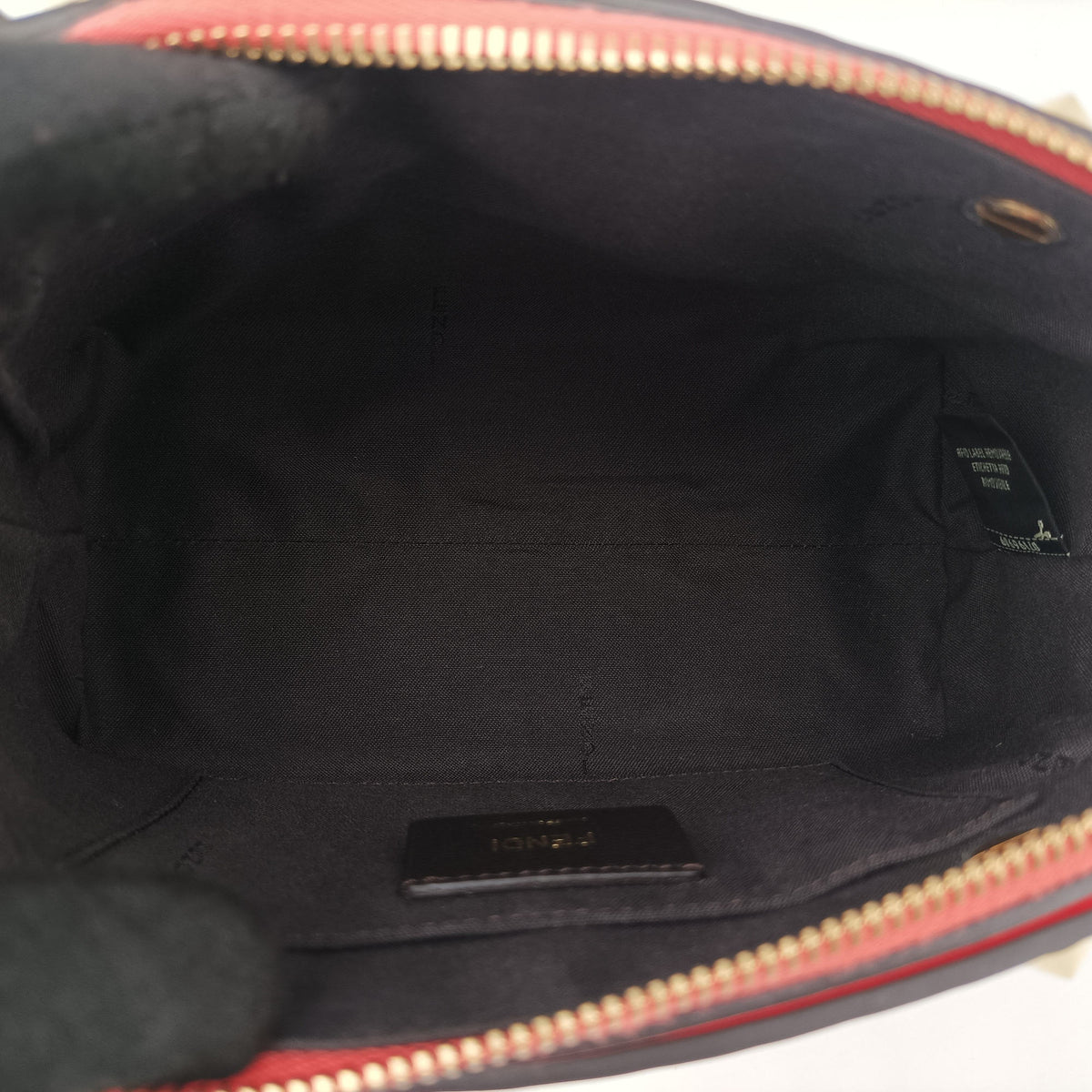 Pre-owned Fendi By the way Red Leather 8BL145 shoulderbag | stylenewstar