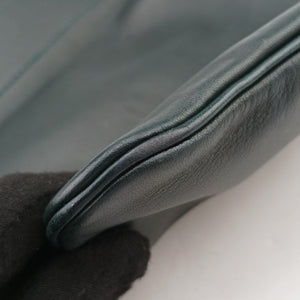 Pre-owned Hermes Sac Aline mini Green leather  shoulderbag | stylenewstar