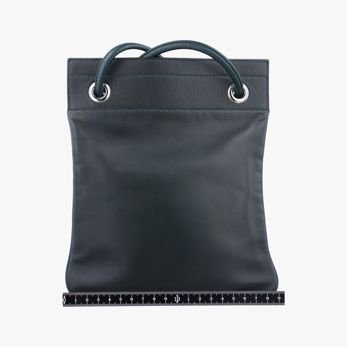 Pre-owned Hermes Sac Aline mini Green leather  shoulderbag | stylenewstar