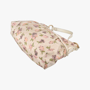 Pre-owned Fendi Chef Perforated Charm Zucca Print Multicolour Canvas × Leather 8BR448 shoulderbag | stylenewstar