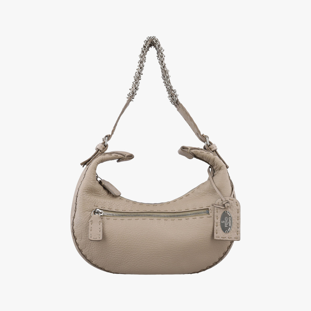 Secondhand Christian Dior Selleria Beige Leather 8BR420 shoulderbag | stylenewstar