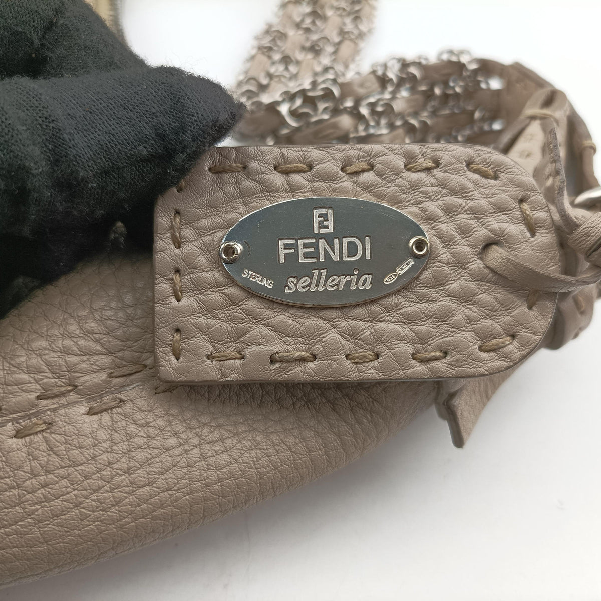 Secondhand Christian Dior Selleria Beige Leather 8BR420 shoulderbag | stylenewstar