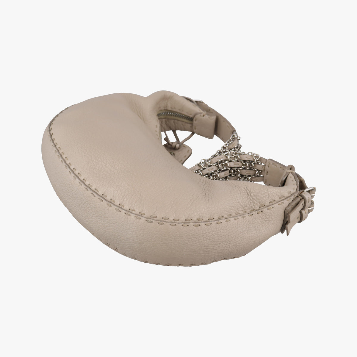 Secondhand Christian Dior Selleria Beige Leather 8BR420 shoulderbag | stylenewstar