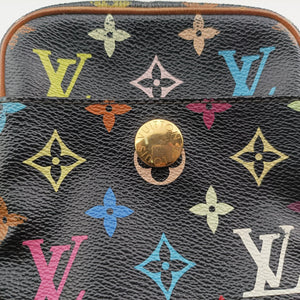 Vintage Louis Vuitton RIFT Noir Monogram Multicolor M40056 shoulderbag | stylenewstar