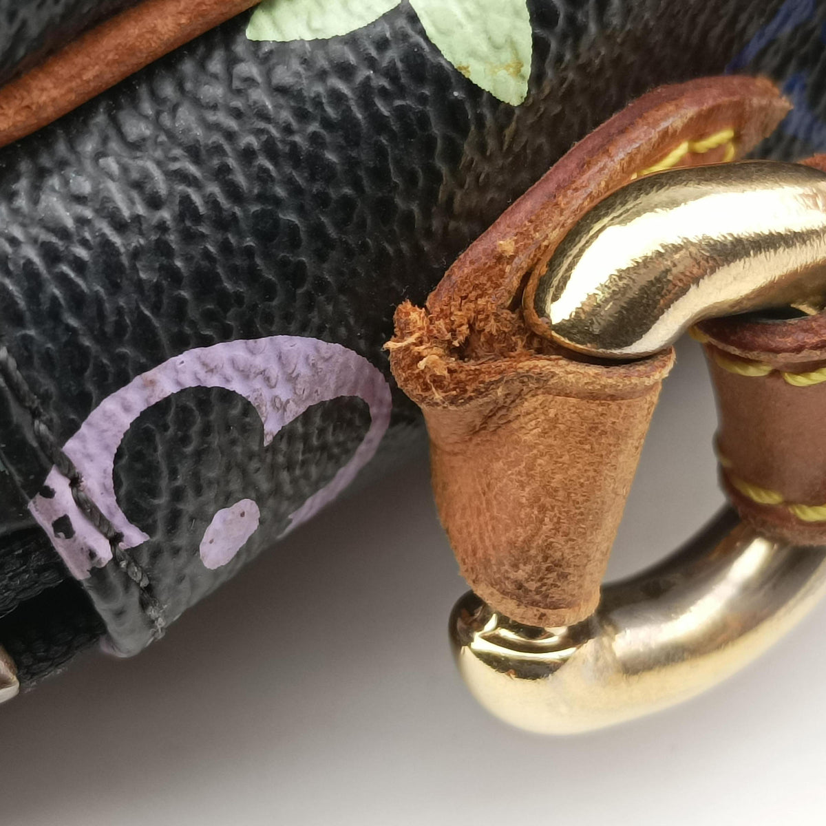 Vintage Louis Vuitton RIFT Noir Monogram Multicolor M40056 shoulderbag | stylenewstar