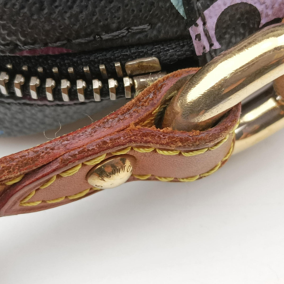 Vintage Louis Vuitton RIFT Noir Monogram Multicolor M40056 shoulderbag | stylenewstar