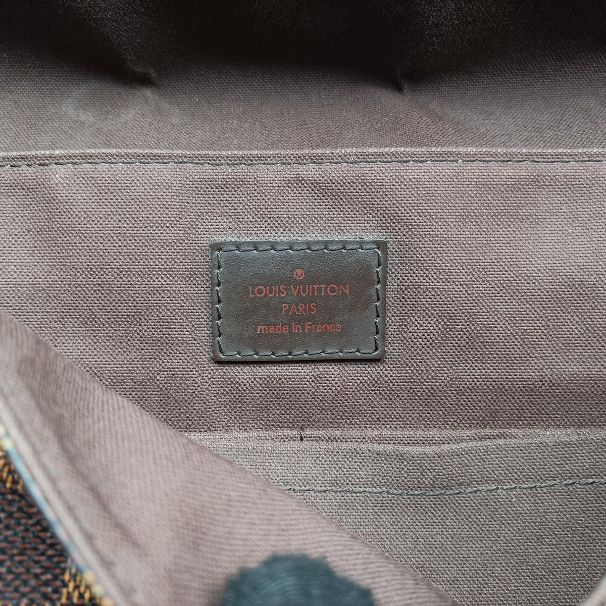 Pre-owned Louis Vuitton DISTRICT MM EBENE Damier Canvas N41212 shoulderbag | stylenewstar