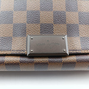 Pre-owned Louis Vuitton DISTRICT MM EBENE Damier Canvas N41212 shoulderbag | stylenewstar