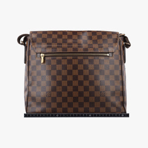 Pre-owned Louis Vuitton DISTRICT MM EBENE Damier Canvas N41212 shoulderbag | stylenewstar