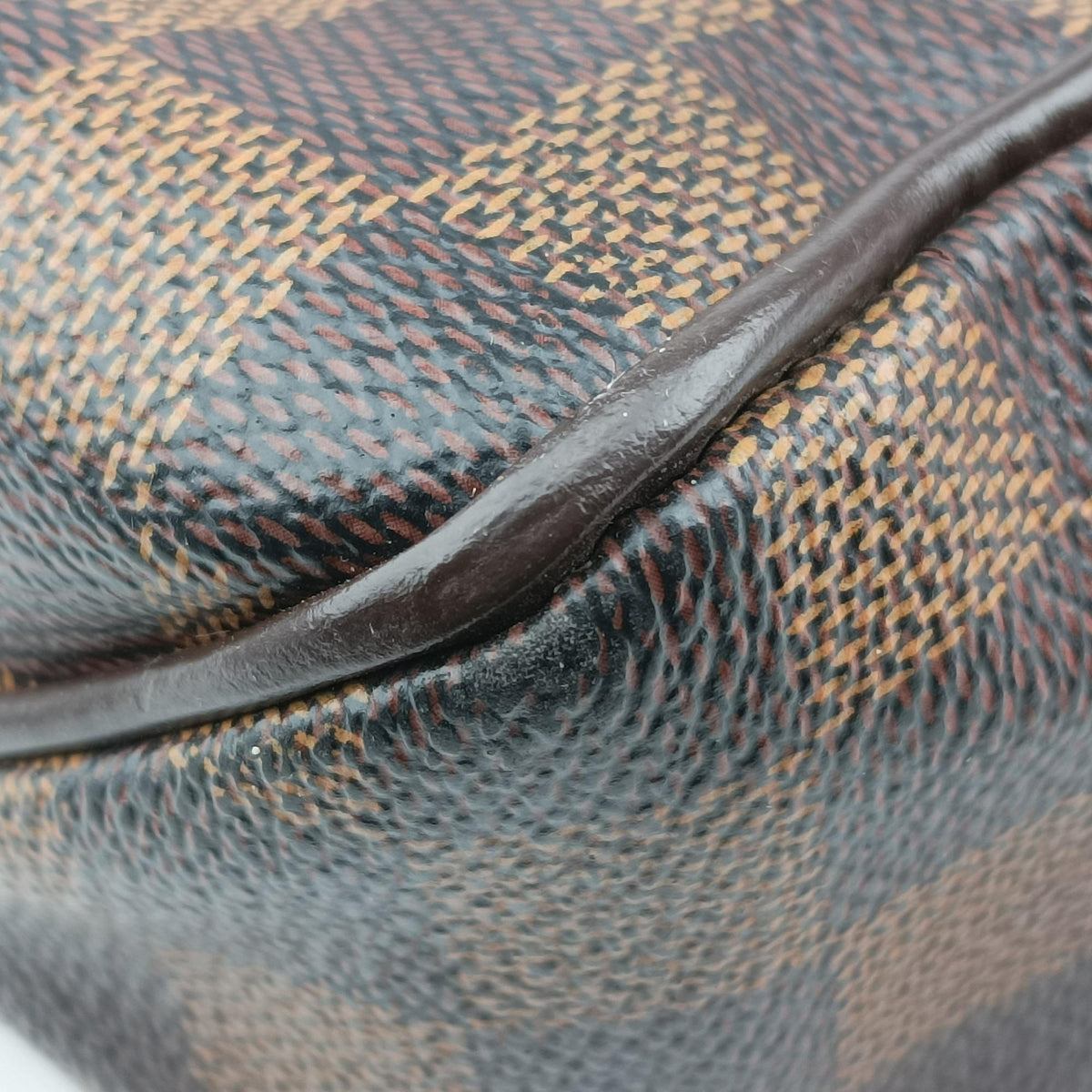 Pre-owned Louis Vuitton DISTRICT MM EBENE Damier Canvas N41212 shoulderbag | stylenewstar