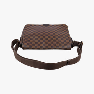 Pre-owned Louis Vuitton DISTRICT MM EBENE Damier Canvas N41212 shoulderbag | stylenewstar