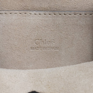 Pre-owned Chloe FAYE Black Leather × suede  backpack/rucksack | stylenewstar