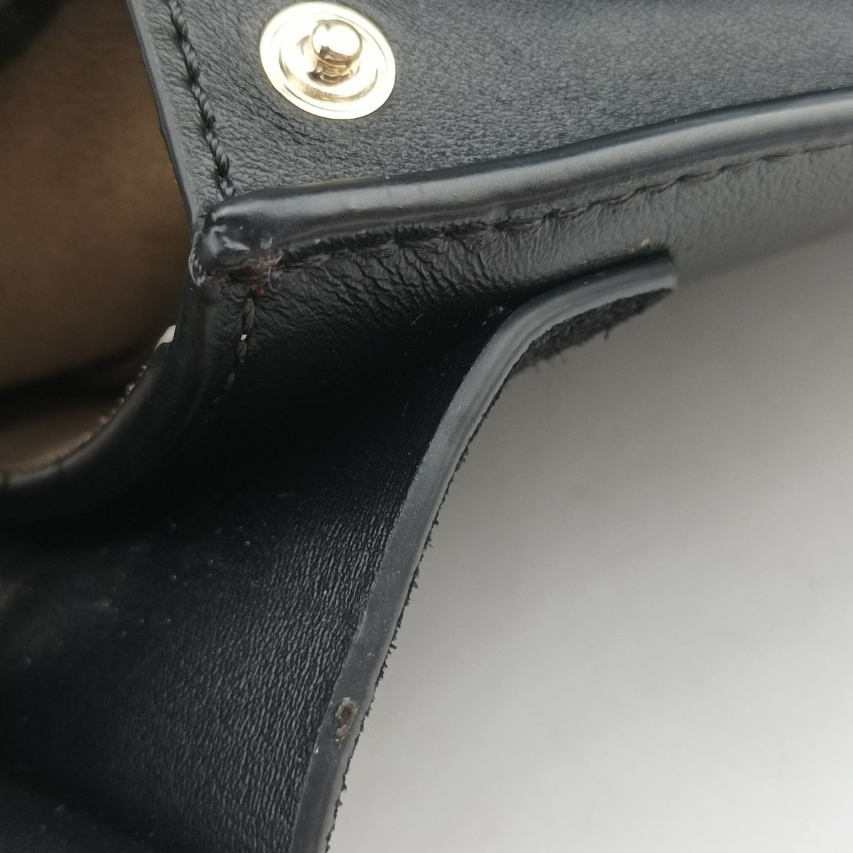 Pre-owned Chloe FAYE Black Leather × suede  backpack/rucksack | stylenewstar